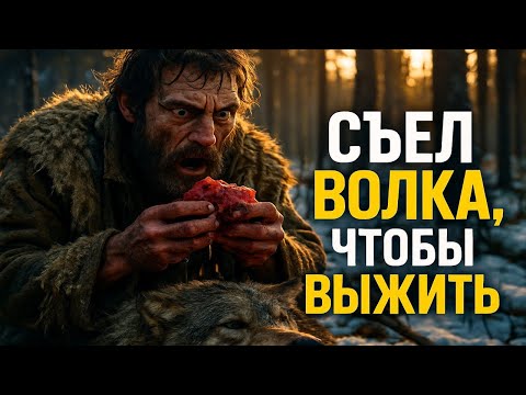 Видео: Его бросили на съедение волкам. Он съел волков первым.