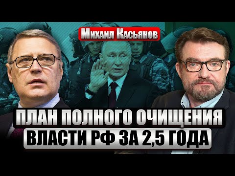 Видео: КАСЬЯНОВ. ТРАНЗИТ ВЛАСТИ В РФ. Силовики приведут преемника, ЗАПАД ЕГО НЕ ПРИЗНАЕТ. Как снести режим?