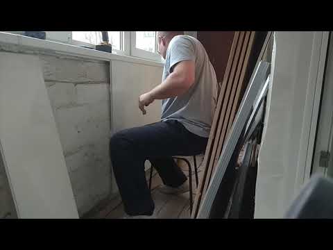 Видео: ПЕНА ВЫРУЧАЕТ!!! ПВХ панели на кривую стену...быстро!THE FOAM HELPS!!!  panels on the curved wall..