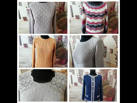 Видео: Готовые работы до ведения канала. Часть 2.  Изделия из теплой пряжи.