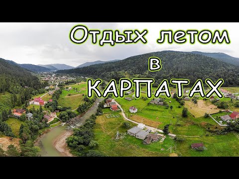 Видео: Карпаты. Летний отдых.