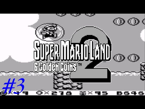 Видео: Прохождение Super Mario Land 2 (Game Boy) на русском #3 - Третья золотая монета.