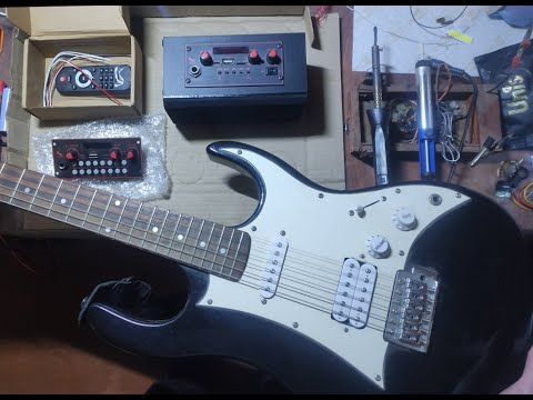 Видео: Неплохие музыкальные модули для портативных колонок с возможностью подключения электрогитары.  JQ BT