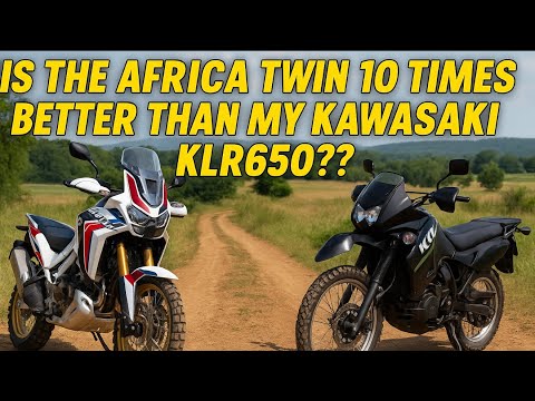 Видео: Honda Africa Twin УНИЧТОЖАЕТ мой Kawasaki KLR650… или нет?