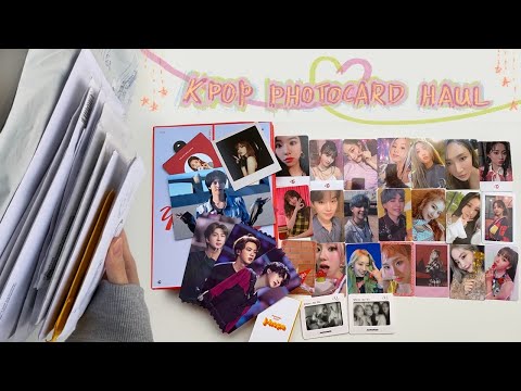 Видео: kpop photocard haul ✿ обмены и покупки~ ноябрь 2021