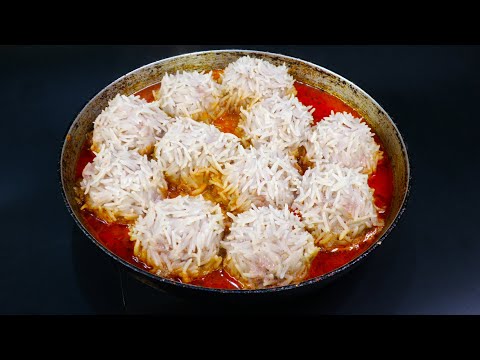 Видео: Тефтели - Ёжики. Простой рецепт и интересное блюдо. Meatballs - Eggshells. Easy recipe.