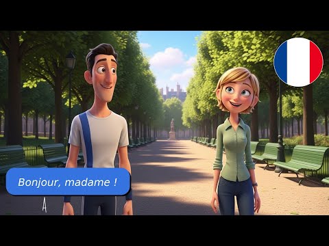 Видео: 10 простых диалогов на французском языке (A1–A2) | Французский для начинающих | В парке
