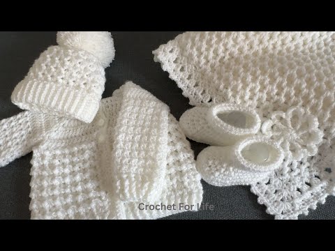 Видео: Легкий детский кардиган крючком/ Кардиган на всю жизнь крючком 3804