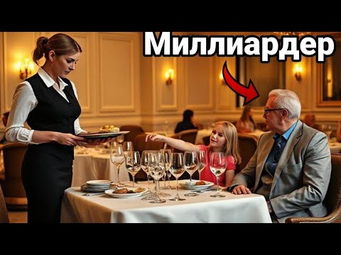 Видео: Папа, это та девочка, которая нас спасла!» — Ребенок миллиардера узнал официантку
