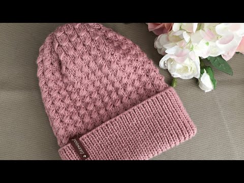 Видео: МОЯ ЛЮБИМАЯ МОДЕЛЬ ВЕСЕННЕЙ ШАПКИ! KNITTED HAT.