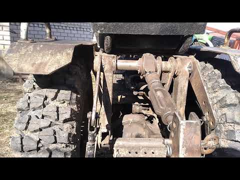 Видео: самодельный трактор переломка