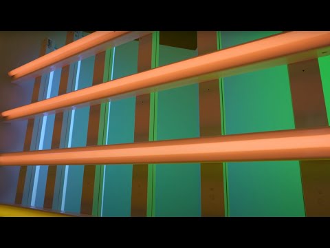 Видео: Дэн Флавин в Dia Bridgehampton