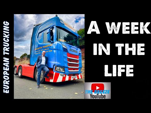 Видео: Неделя из жизни — European Trucking