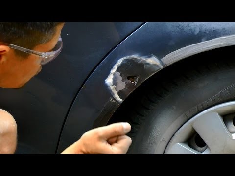 Видео: Как заварить арку. Какой нождачкой затереть шпатлёвку