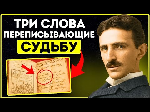 Видео: Когда вы повторяете эти 3 слова, вселенная подчиняется вашей частоте | Никола Тесла