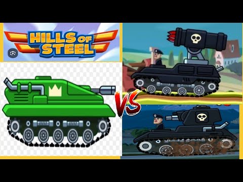 Видео: ЕПИЧЕСКОЕ СРАЖЕНИЯ ТАНКОВ В ИГРЕ HILLS OF STEEL #2