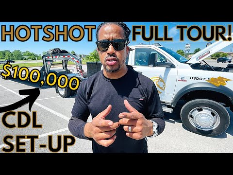 Видео: Мой Hotshot Trucking Setup за 100 000 долларов. ПОЛНЫЙ ТУР | Тяжелый грузовик RAM 5500 с кабиной ...