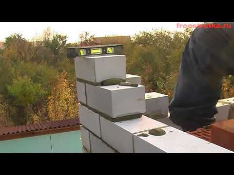 Видео: Уроки кирпичной кладки: практика