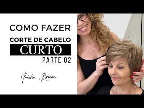 Видео: короткая стрижка сухих волос