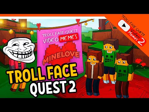 Видео: НОВЫЙ ТРОЛЛФЕЙС МАЙНКРАФТ? 🤣 Trollface Quest Video Memes 2 Прохождение на русском