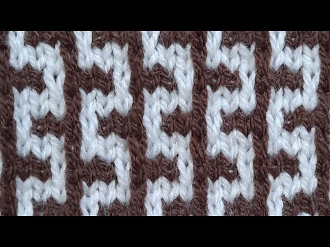 Видео: ОРИГИНАЛЬНЫЙ ГЕОМЕТРИЧЕСКИЙ ЛЕНИВЫЙ ЖАККАРД СПИЦАМИ 