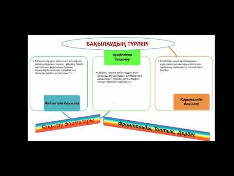 Видео: 12 лекция.Оқытудағы диагностика және бақылау, мұғалімнің кәсіби іс-әрекетіндегі оқыту технологиялары