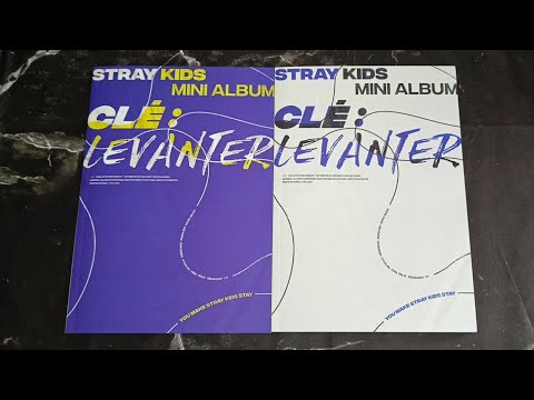 Видео: распаковка сета альбомов stray kids - levanter / unboxing albums