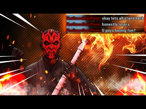 Видео: ТОКСИЧНЫЙ ИГРОК ОСКОРБЛЯЕТ МЕНЯ!? Star Wars Battlefront 2