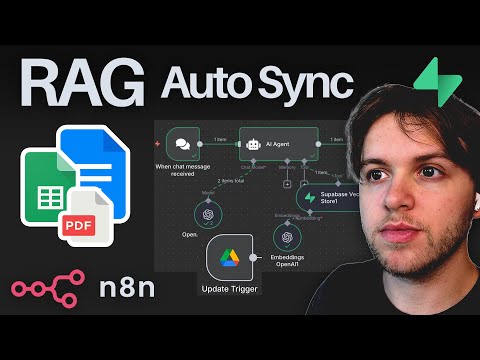 Видео: Как синхронизировать более 100 документов с Supabase для агентов RAG AI (n8n, бесплатный шаблон)