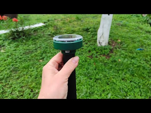 Видео: 20.09.23.Устанавливаю ультразвуковые отпугиватели от кротов.кот Шурик..примерка шлейки.