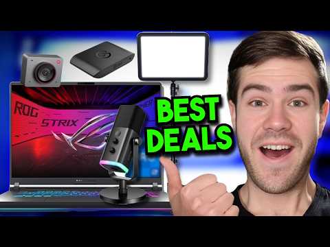 Видео: Лучшие предложения на Черную пятницу для стримеров в 2025 году
