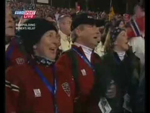 Видео: биатлон кубок мира 2004-2005 5 этап Рупольдинг эстафета женщины