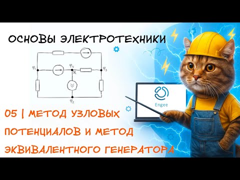 Видео: Основы электротехники. 5. Метод узловых потенциалов. Метод эквивалентного генератора