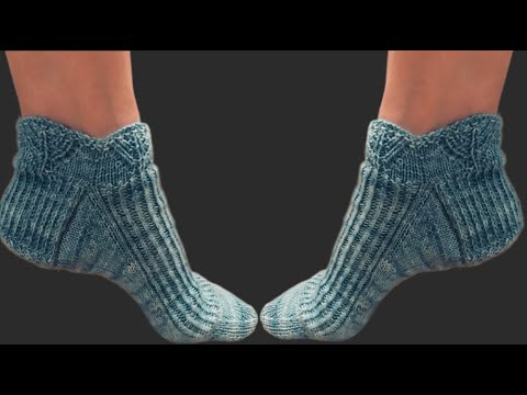 Видео: Носочки спицами. Стильно и просто.. #(2025)