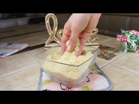 Видео: МИНДАЛЬНАЯ МУКА рецепт | КАК ПРИГОТОВИТЬ МИНДАЛЬНУЮ МУКУ ДОМА | канал ТАРТАЛЕТКА