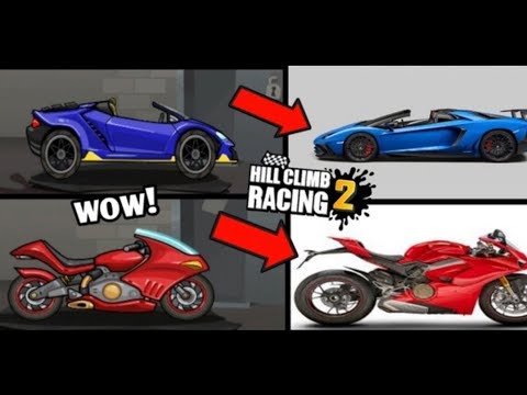 Видео: Hill Climb Racing 2 - 🚜 Машины В Реальной Жизни! 🚜