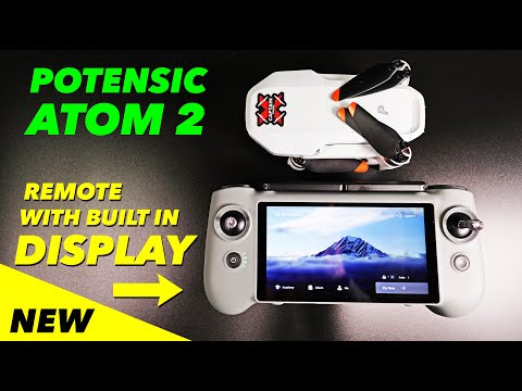 Видео: Новый пульт Potensic Atom 2 с дисплеем - PTD-1