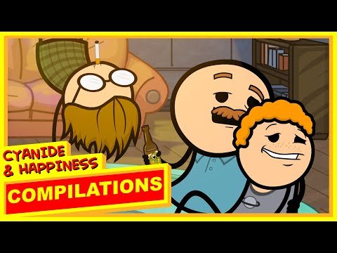 Видео: Подборка «Цианид и счастье» — Лучшие отцы на свете!