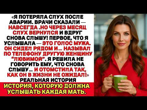 Видео: «СЛУХ ВЕРНУЛСЯ! —А потом она услышала, как муж называет по телефону другую “любимой”...»