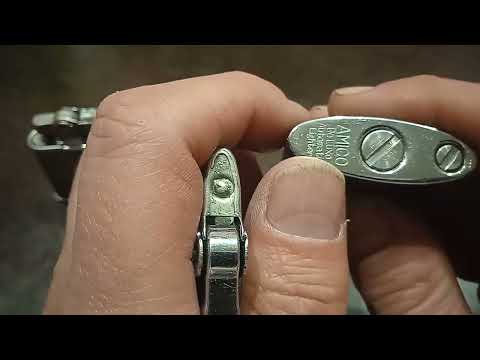 Видео: Ronson original и "Ronson" made in Japan