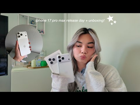 Видео: Распаковка и настройка iPhone 17 Pro Max! День выхода, распаковка и тест/сравнение камер.