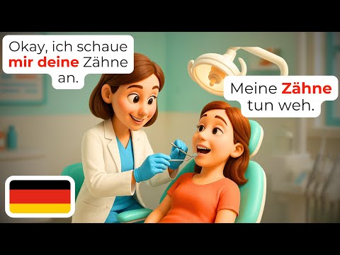 Видео: 🇩🇪 Визиты к врачу на немецком - 15 основных диалогов | A1-A2 | Учите немецкий