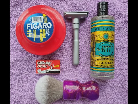 Видео: #забрив с Merkur Futur/Gillette Goal/НЗ 4777/Yaqi/Figaro. Меркур Футурец-задорный молодец!