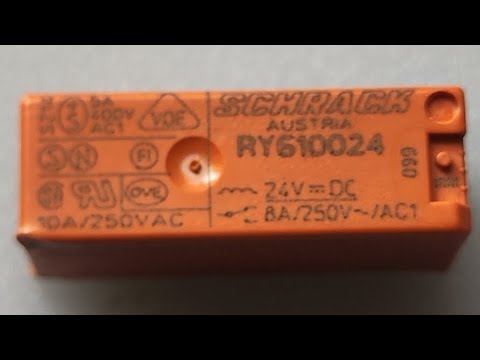 Видео: Розбираю універсальне реле Schrack RY610024 для подальшого афінажу утилізація