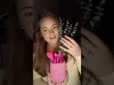 Видео: АСМР 💛 Вязаные корзинки 🍀обзор 