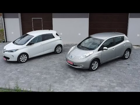 Видео: Що обрати Renault Zoe чи Nissan Leaf ???