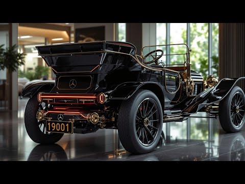 Видео: 120 лет назад это было ШОКОМ! Mercedes 35 HP (1901