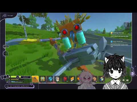Видео: Стримеры играют в Scrap Mechanic(Стрим с Твича)