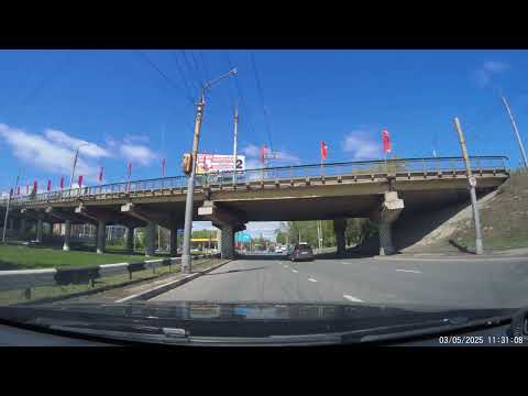 Видео: г. Саратов - Радищево - Тепловка - Алексеевка - Б. Карабулак - Старая Жуковка - Вязовка. 3 мая 2025