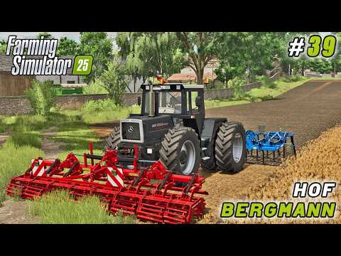 Видео: Полная подготовка поля: вспашка, мульчирование, культивация и посев | Farming simulator 25 | Hof ...
